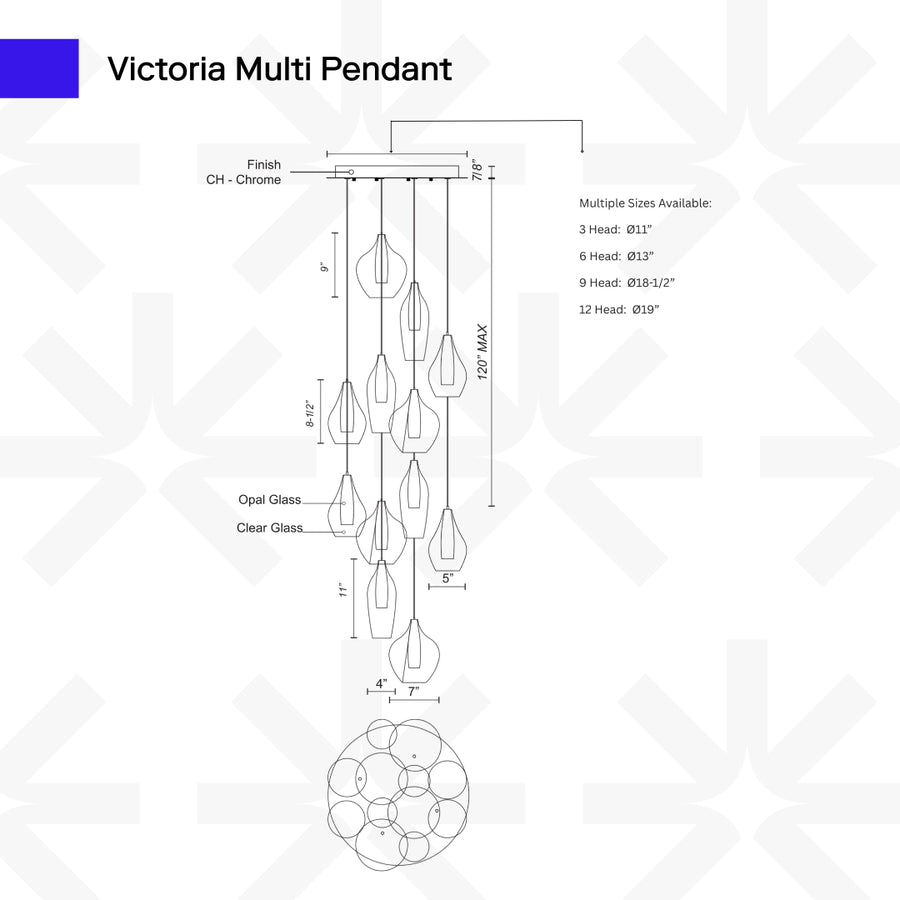 Victoria Multi Pendant
