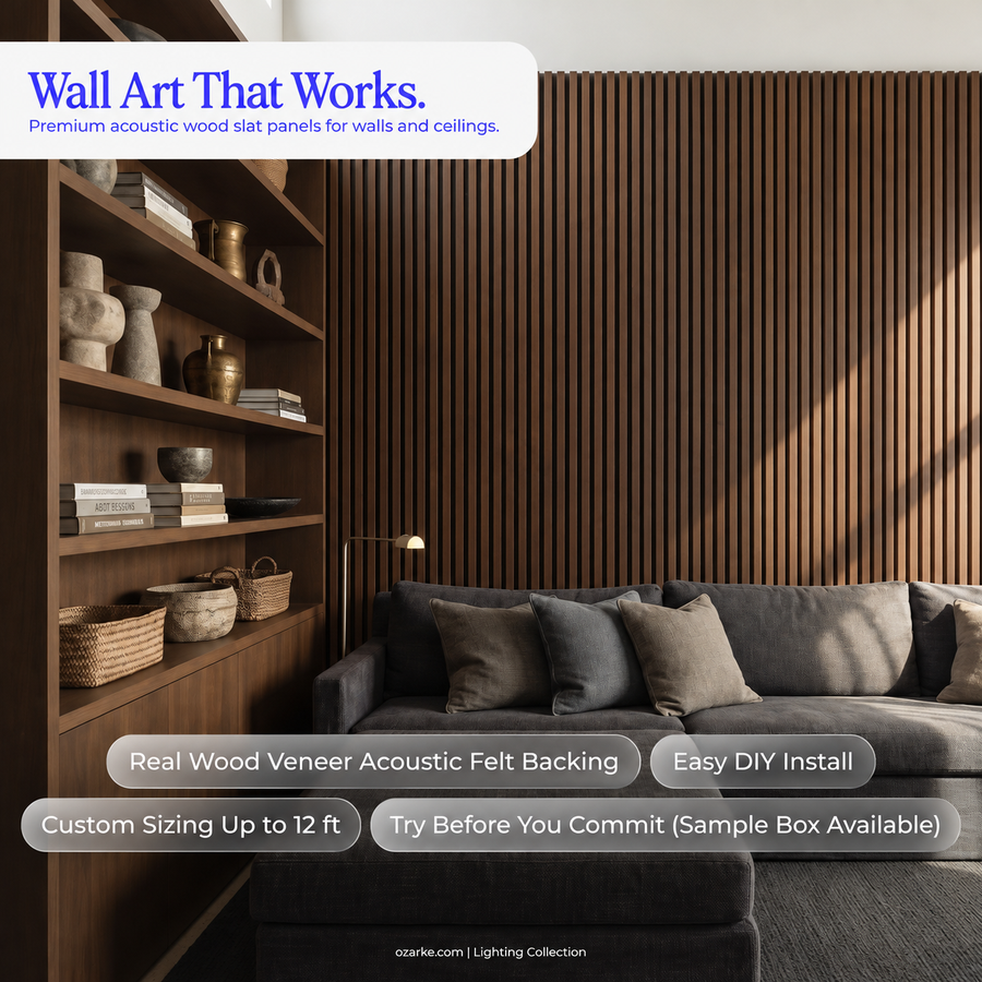 Acoustic Wooden Wall Panel