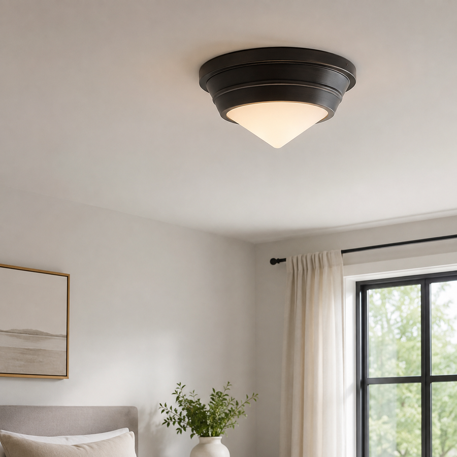 Willard 10-in Flush Mount