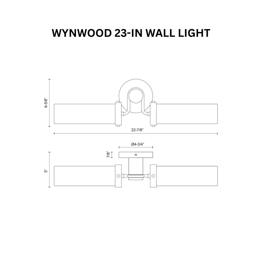 Wynwood 23-in Wall Light