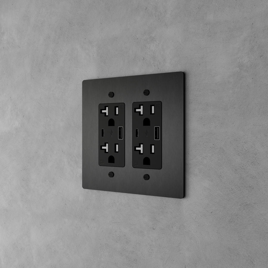 Brass Power Outlet