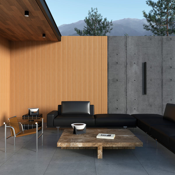 Outdoor Composite Wood Effect Wall Slats
