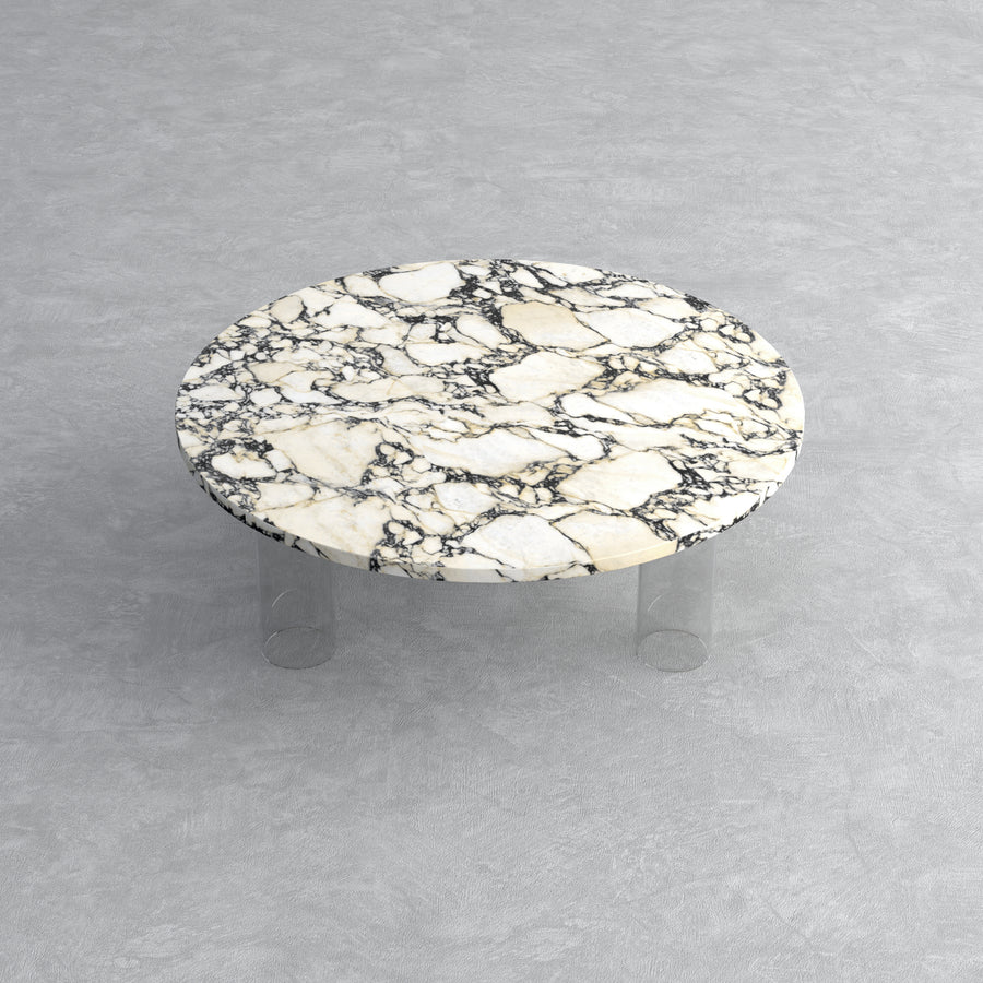 Calacatta Viola Acrylic Table