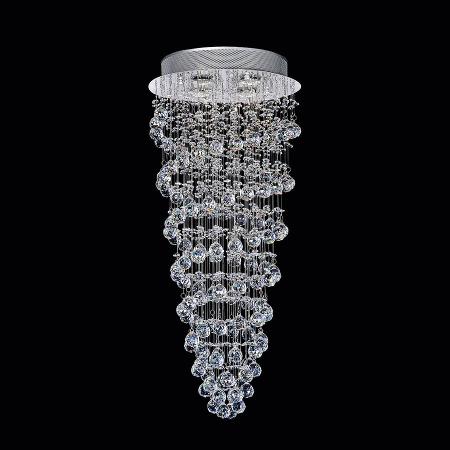 Double Spiral Light Chandelier