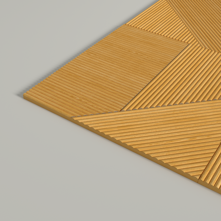 Modern Solid Wood Panel