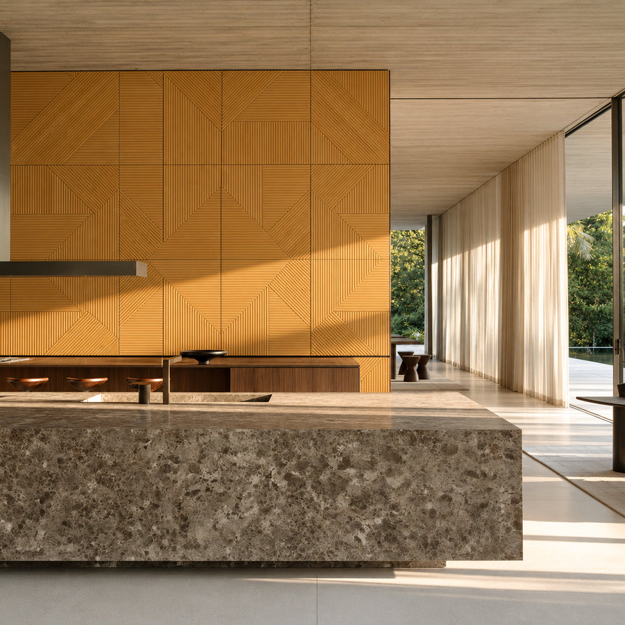 Modern Solid Wood Panel