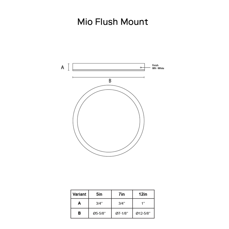 Mio Flush Mount