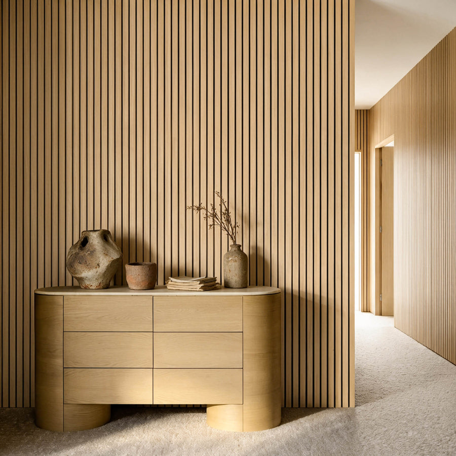 Acoustic Wide Slat Panel