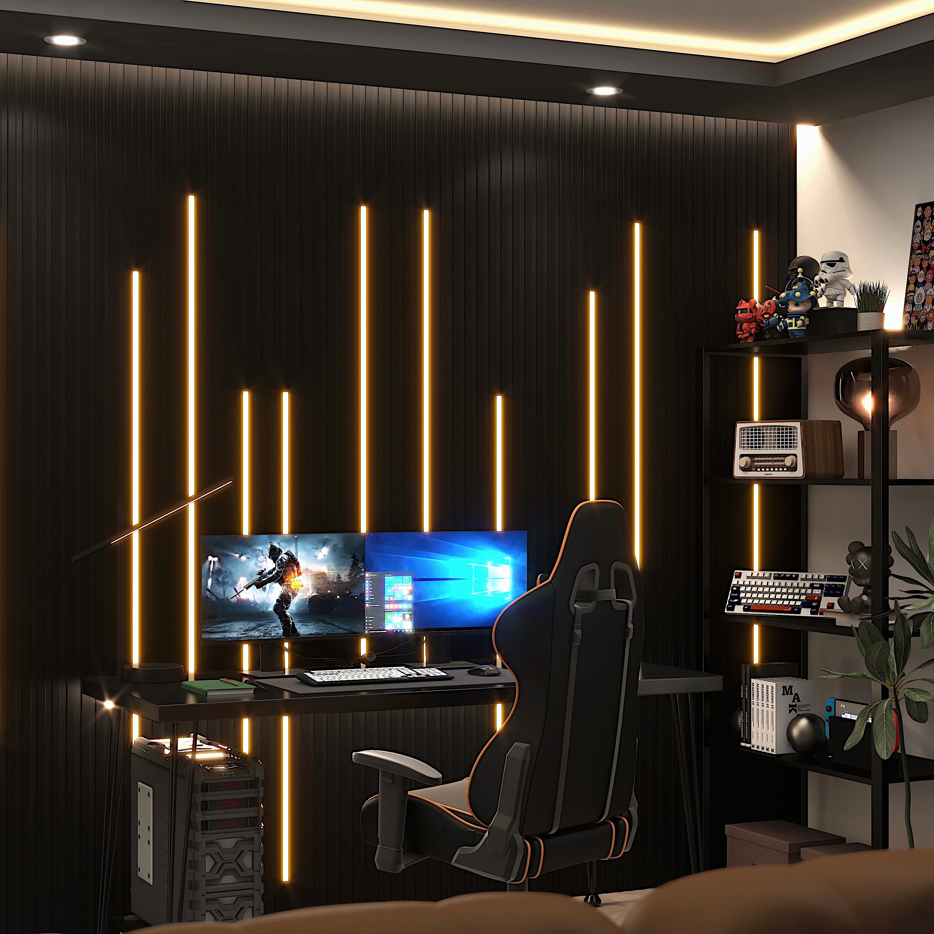 Acoustic Wood Color Panel