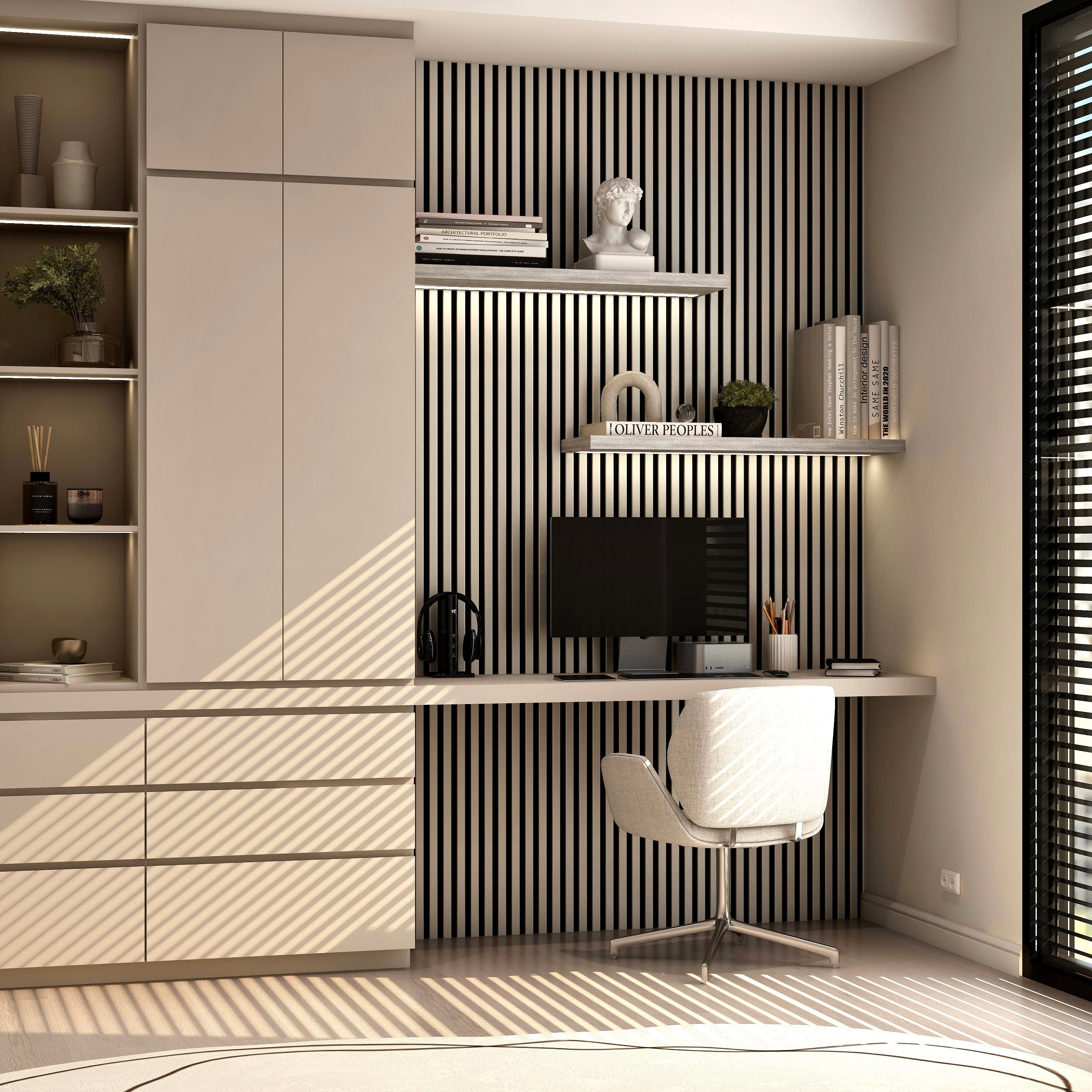 Acoustic Wood Color Panel