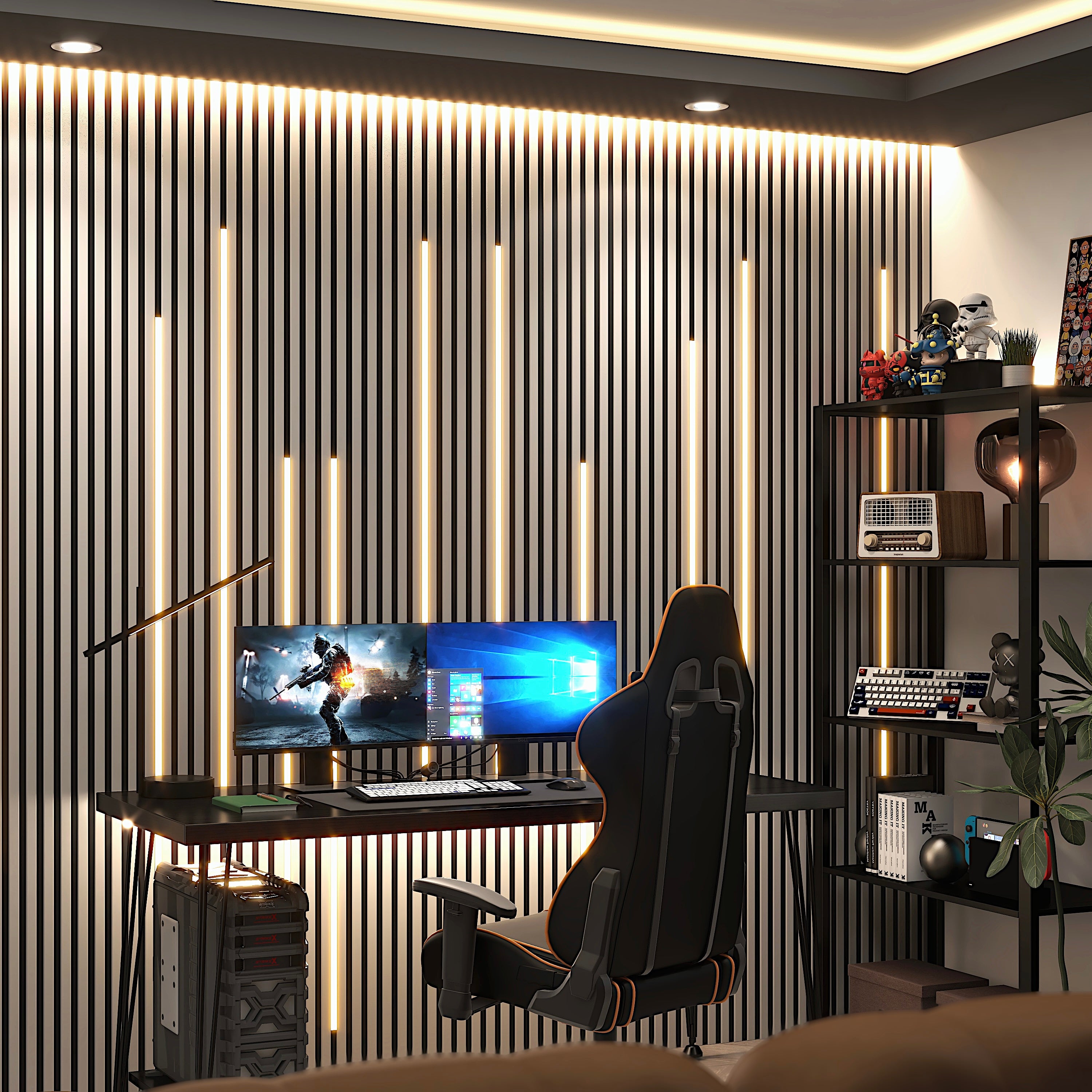 Acoustic Wood Color Panel