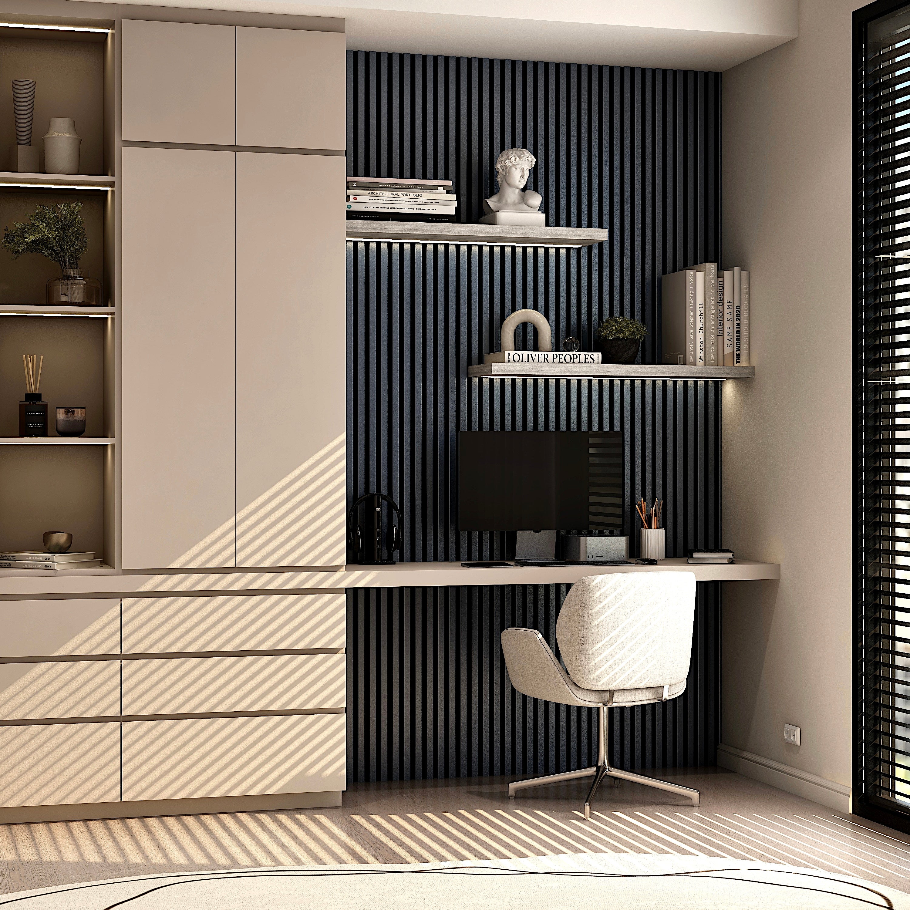 Acoustic Wood Color Panel