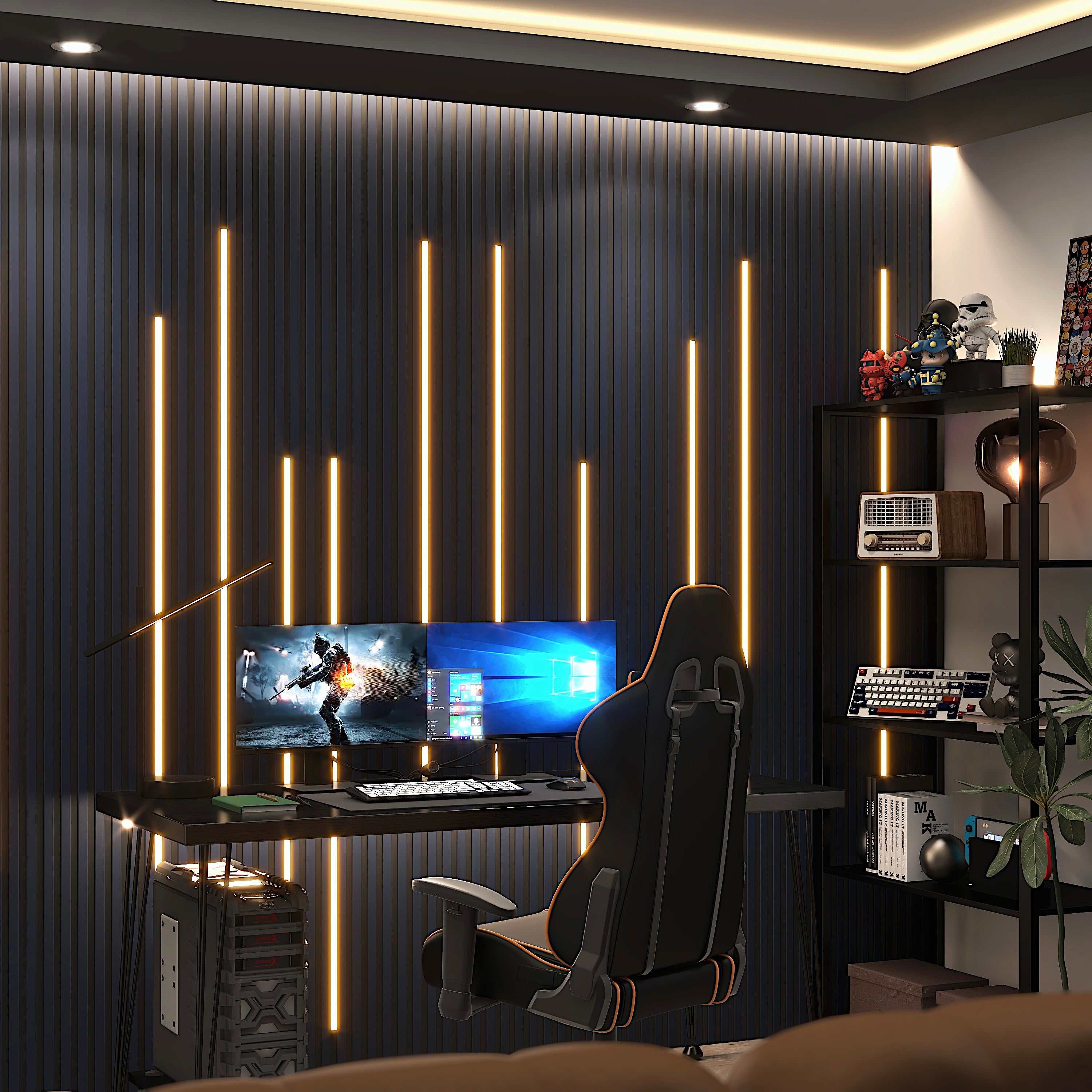 Acoustic Wood Color Panel