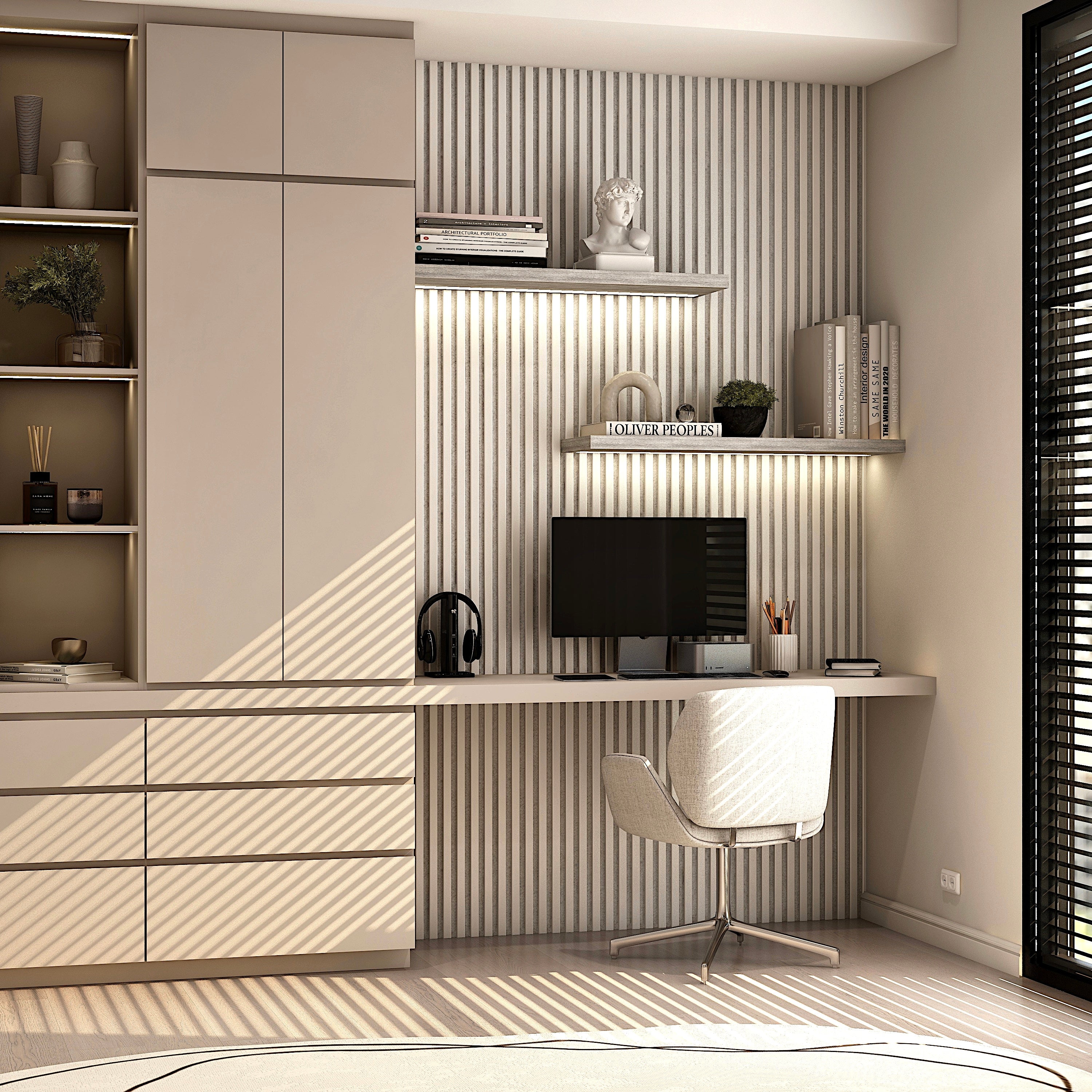 Acoustic Wood Color Panel