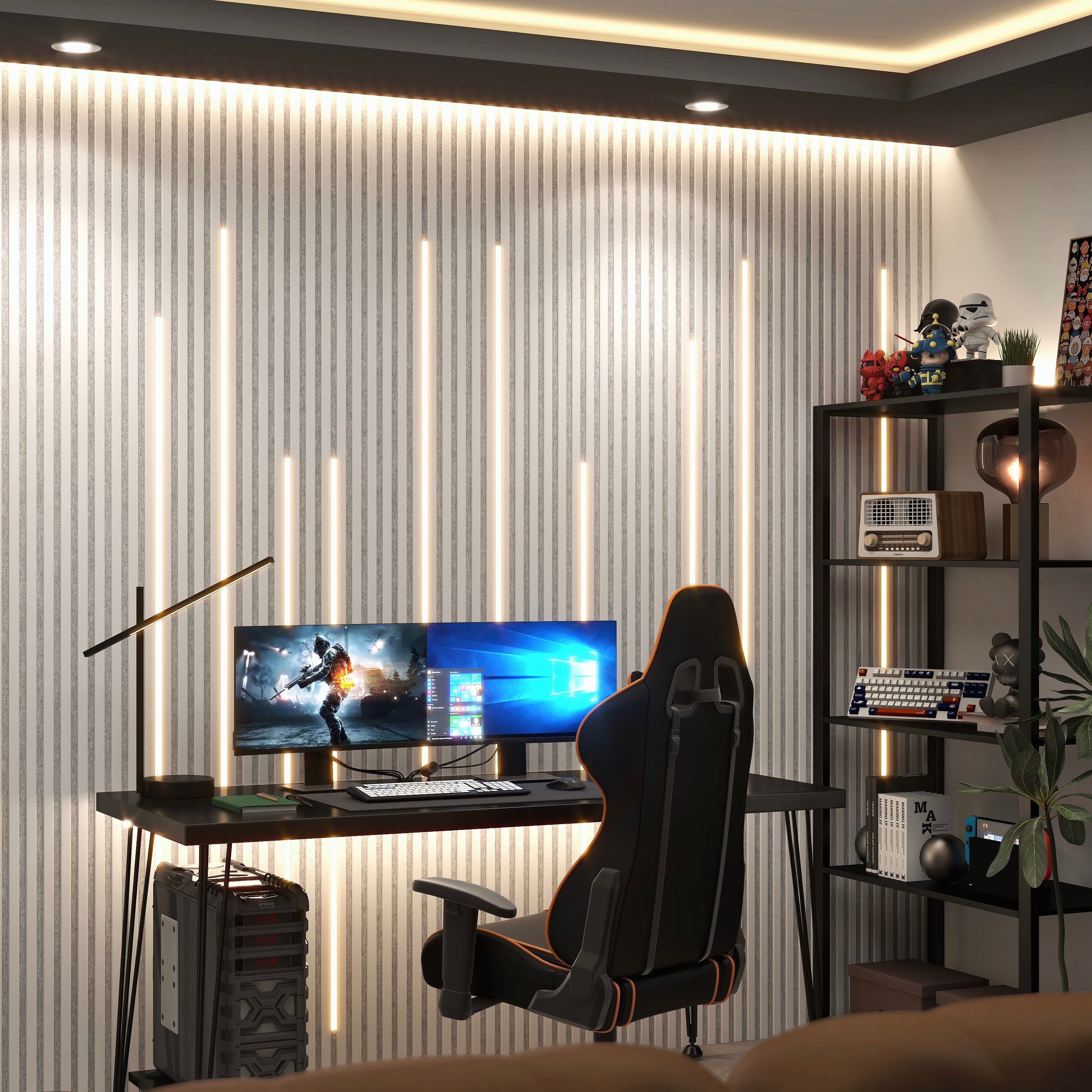 Acoustic Wood Color Panel