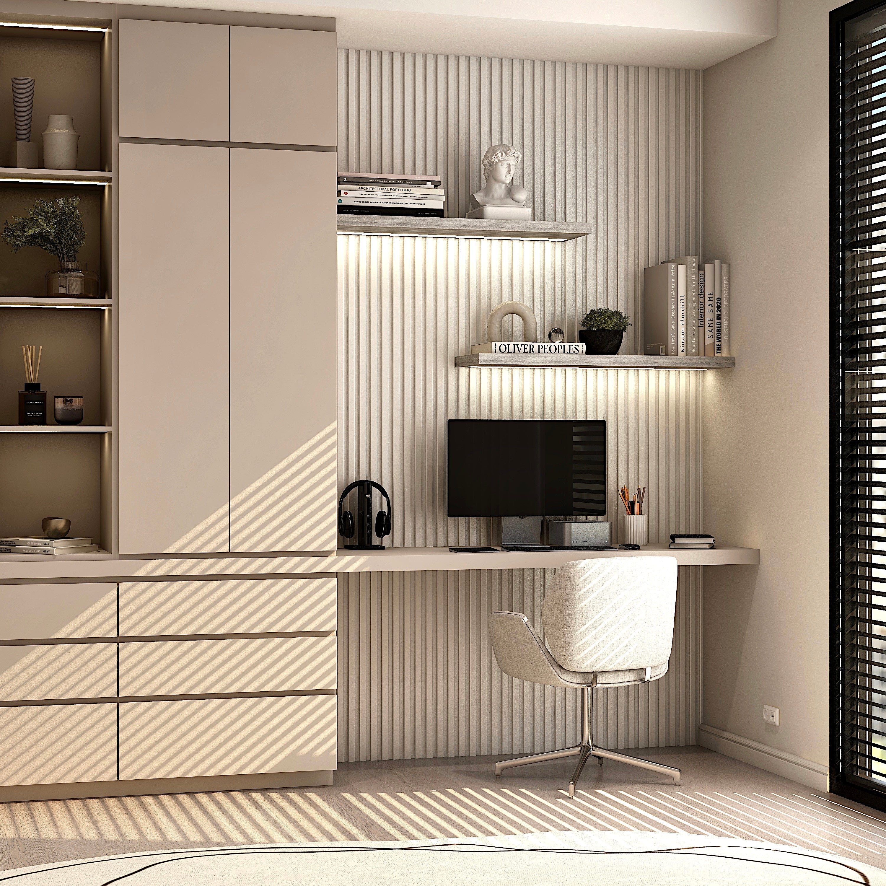 Acoustic Wood Color Panel