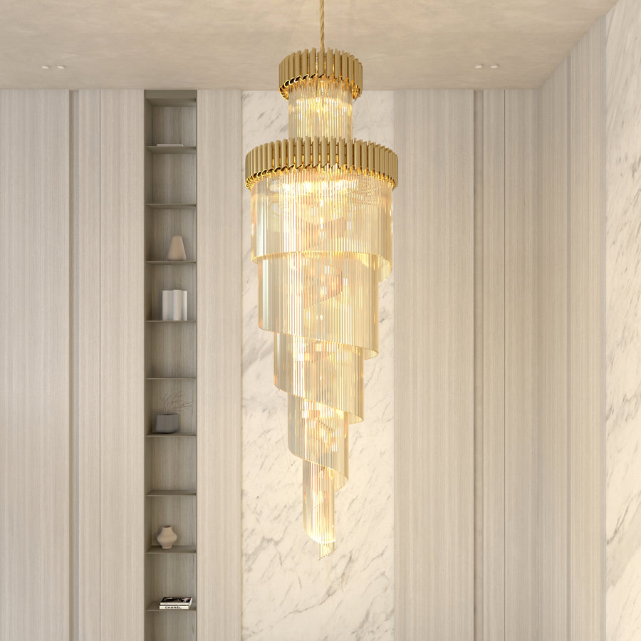 Celestial Crystal Chandelier