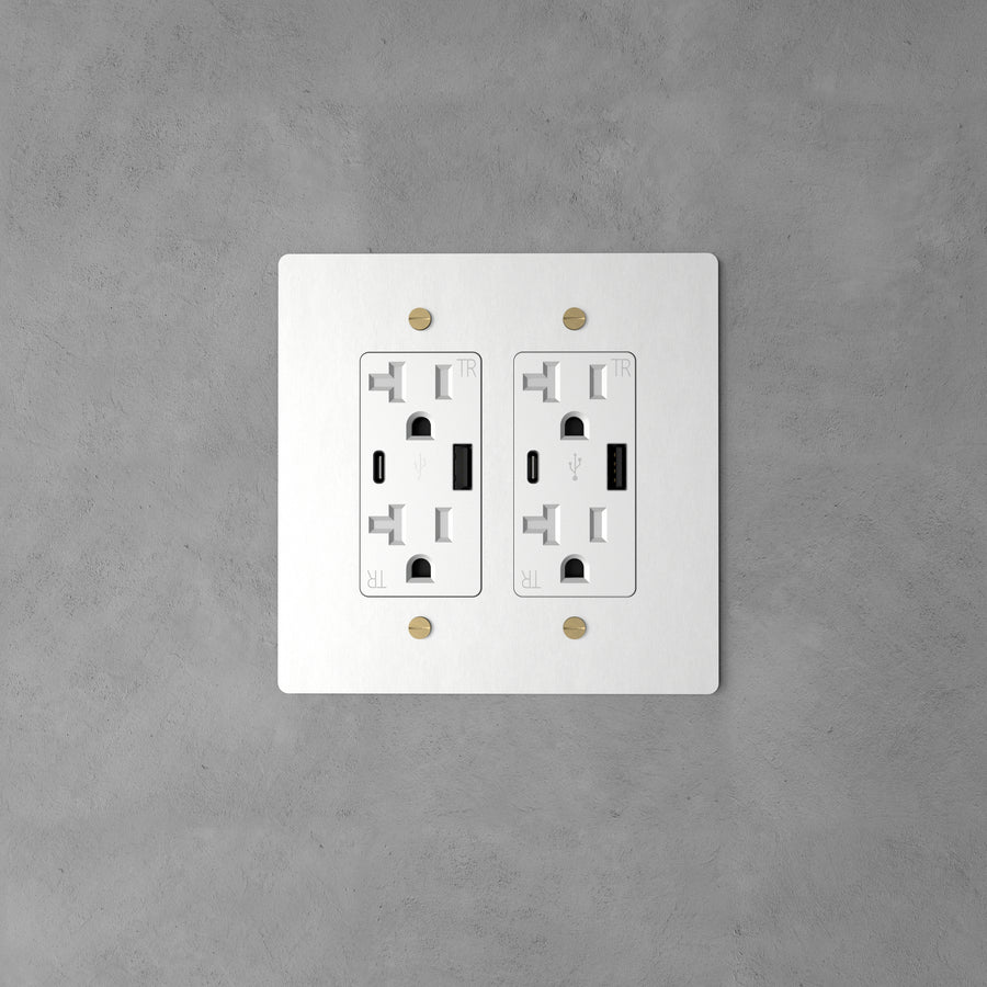 Brass Power Outlet