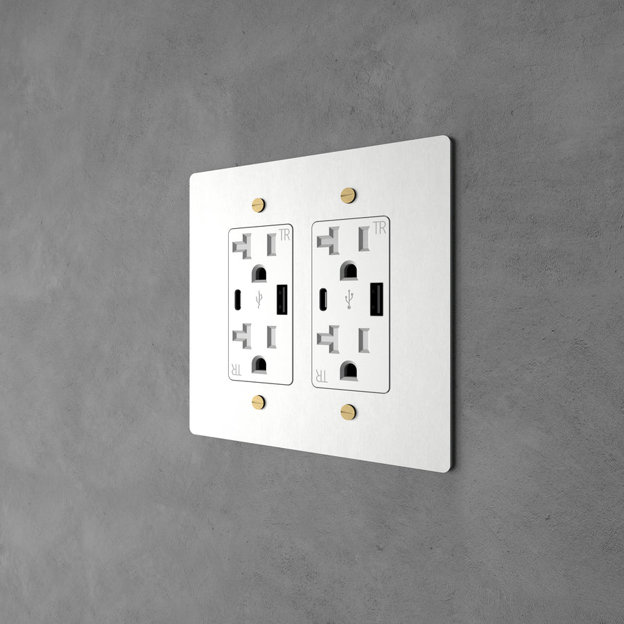 Brass Power Outlet