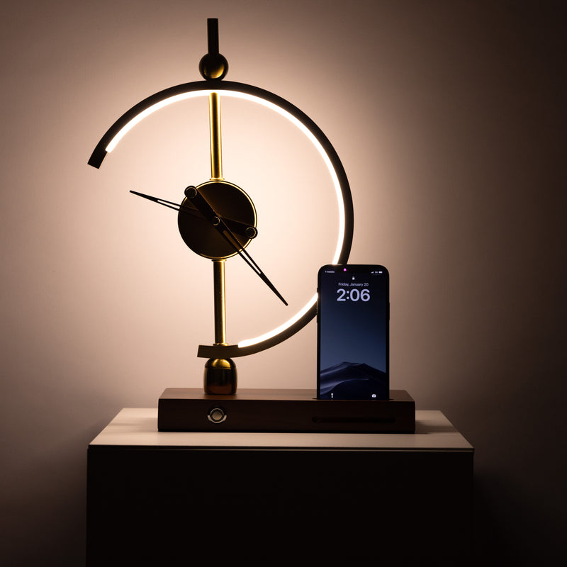 Minuit Clock Lamp