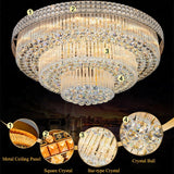 Multi Tier Contemporary Crystal LED Chandelier