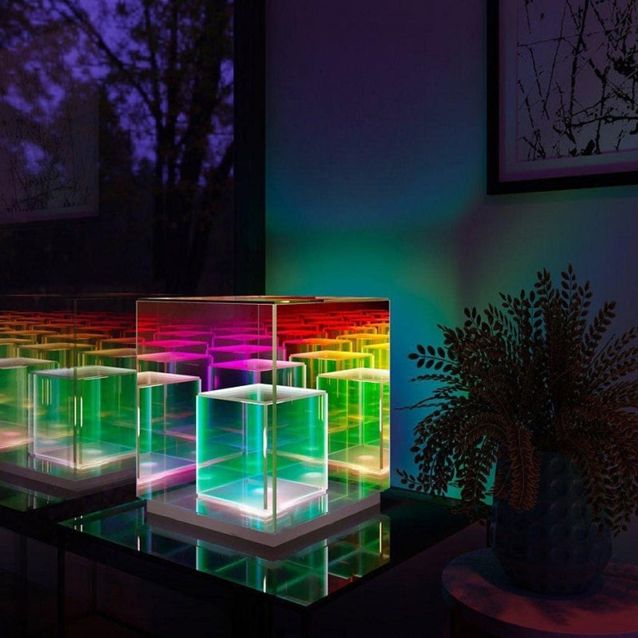 Modern Lighting - Concentric Cube Table Lamp