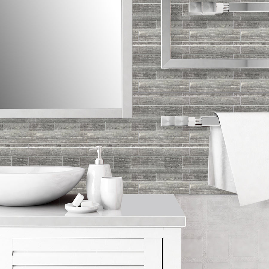 Rectangle Stick Wall Tiles