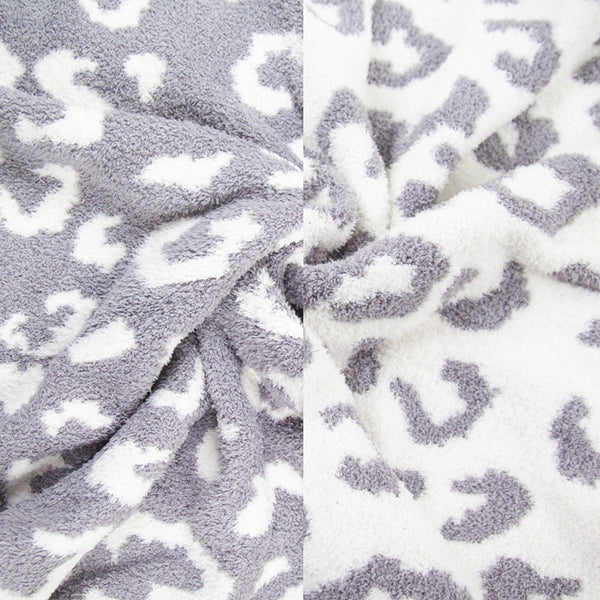 Luxe Animal Print Throw Blanket