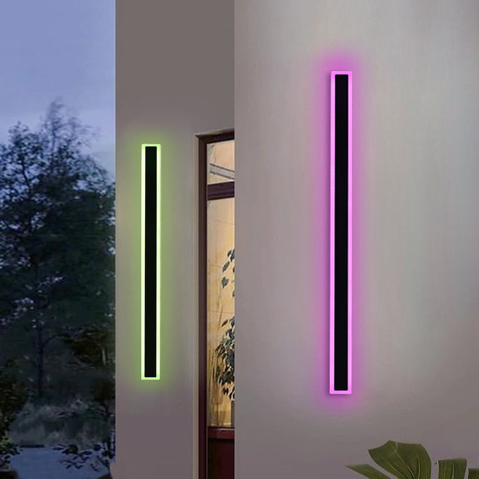 Rgb outdoor wall lights discount